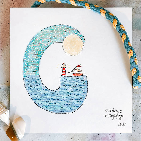 Grafikerin am Meer Nicole Hey